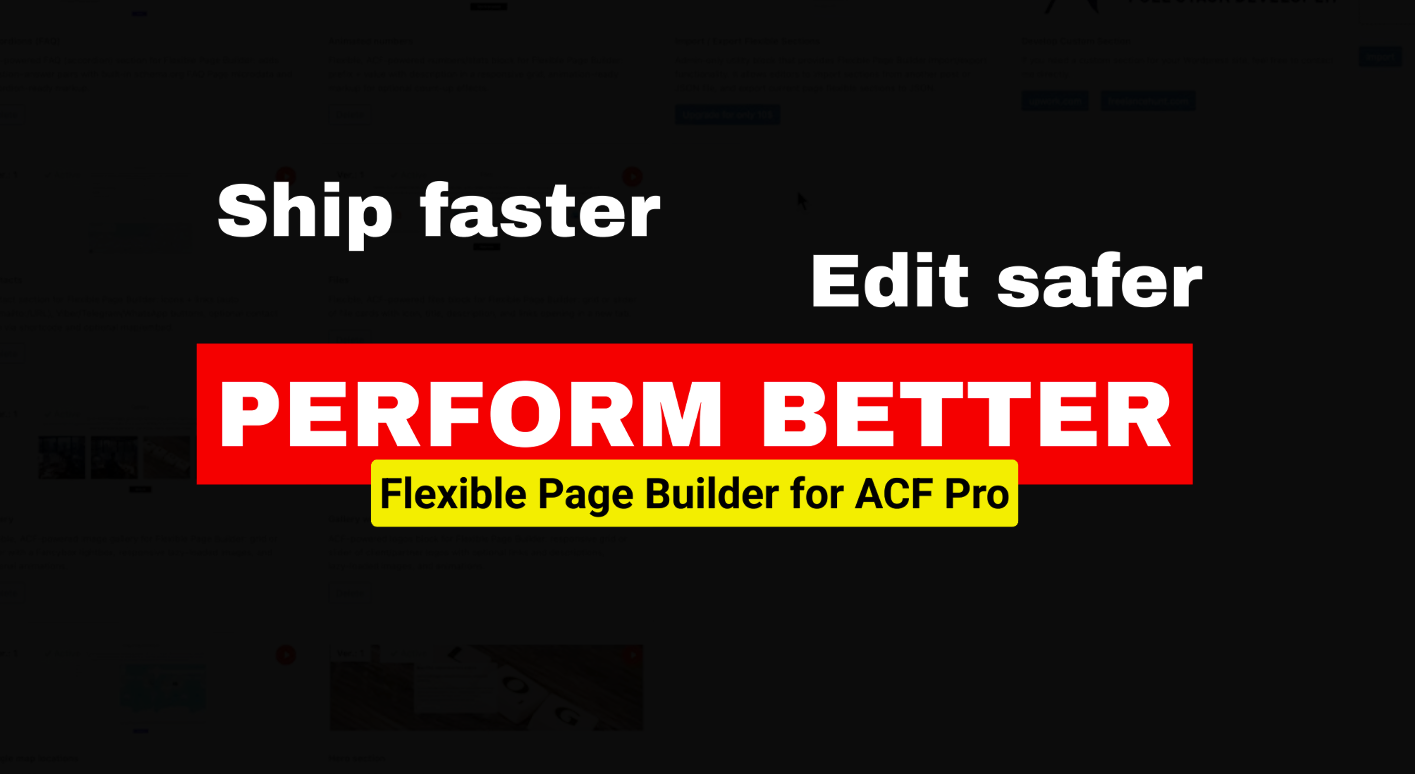 Flexible Page Builder Flexible Page Builder