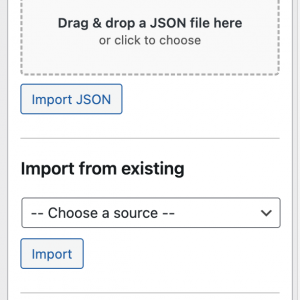 Flexible Sections Export Import Add‑on