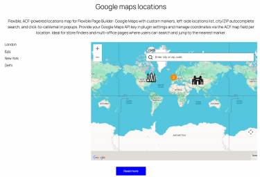 Flexible Locations add-on Flexible Locations add-on