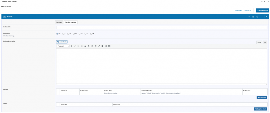 Flexible Price add-on Flexible Price add-on