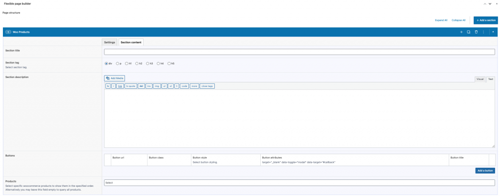 Flexible WooCommerce Products add-on Flexible WooCommerce Products add-on
