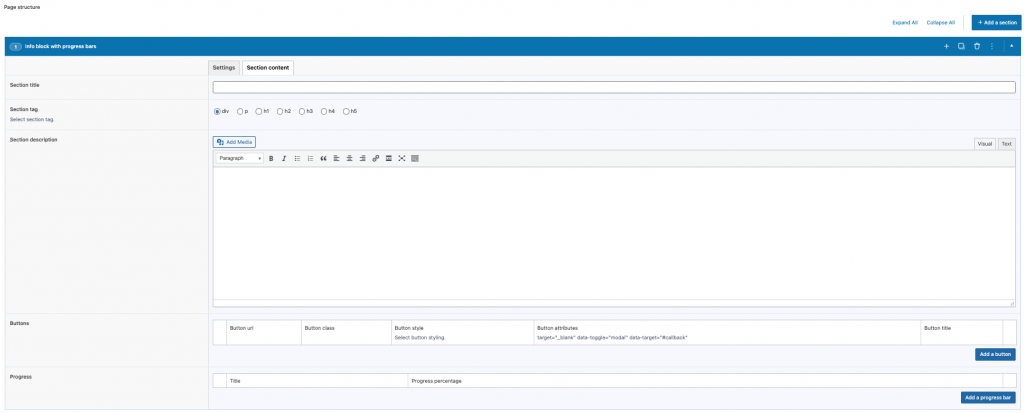 Flexible Progress Bar add-on Flexible Progress Bar add-on