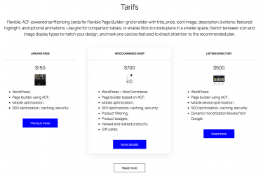 Flexible Tariffs add-on Flexible Tariffs add-on