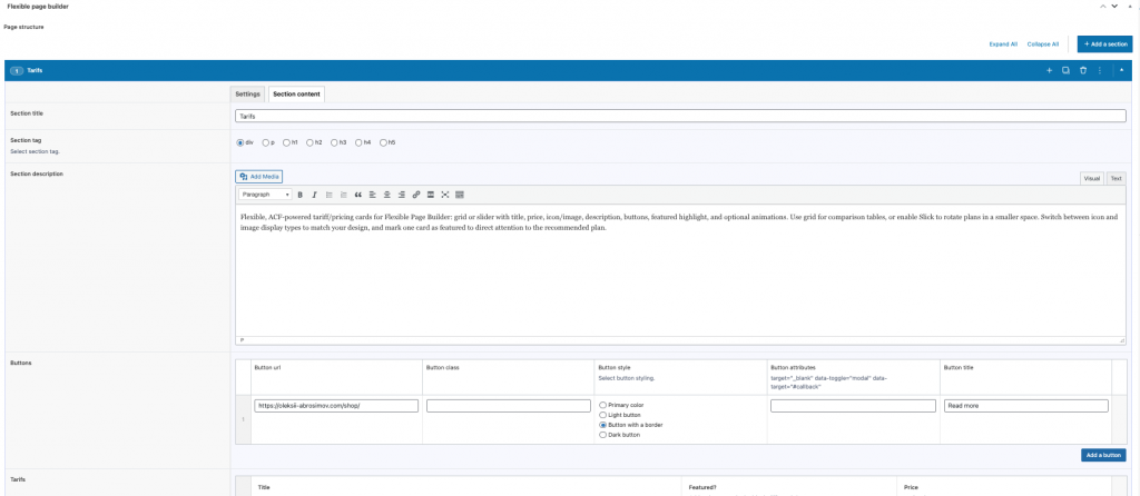 Flexible Tariffs add-on Flexible Tariffs add-on