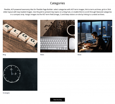 Flexible Taxonomy add-on Flexible Taxonomy add-on