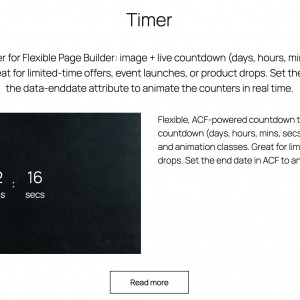 Flexible Timer add-on