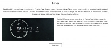 Flexible Timer add-on Flexible Timer add-on