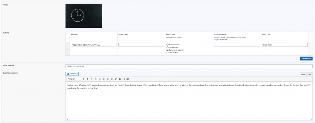 Flexible Timer add-on Flexible Timer add-on