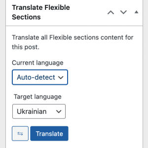 AI Sections Translator Add-on