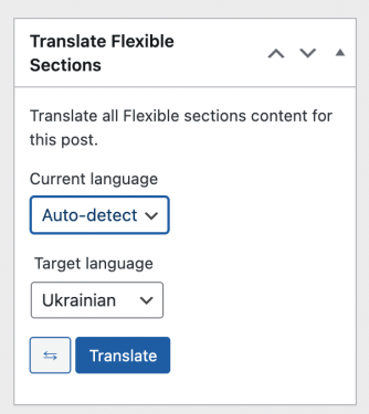AI Sections Translator Add-on AI Sections Translator Add-on