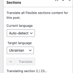 AI Sections Translator Add-on AI Sections Translator Add-on
