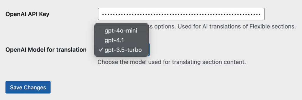 AI Sections Translator Add-on AI Sections Translator Add-on