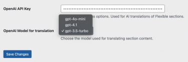 AI Sections Translator Add-on AI Sections Translator Add-on